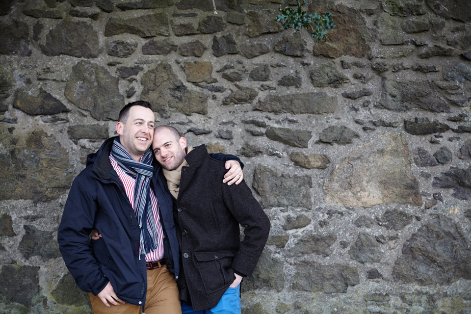 Gay couple photo sessions Edinburgh