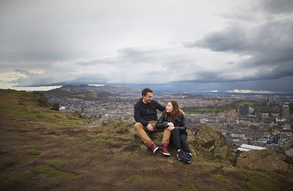 Edinburgh City couple photo sessions