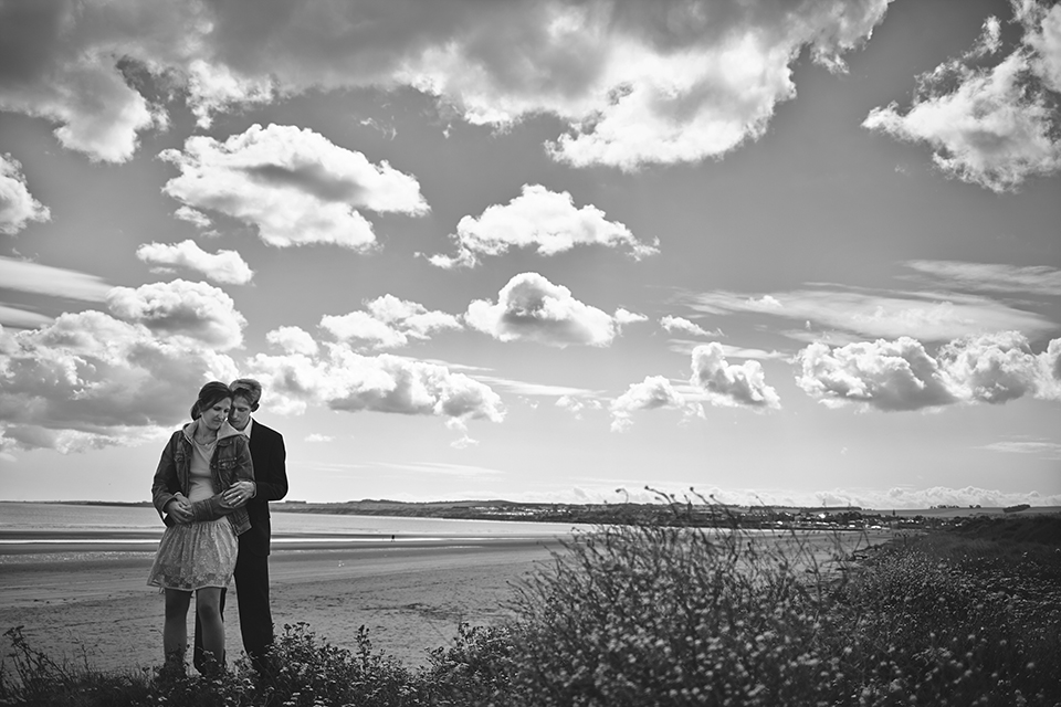 beach elopement photographer Scotland