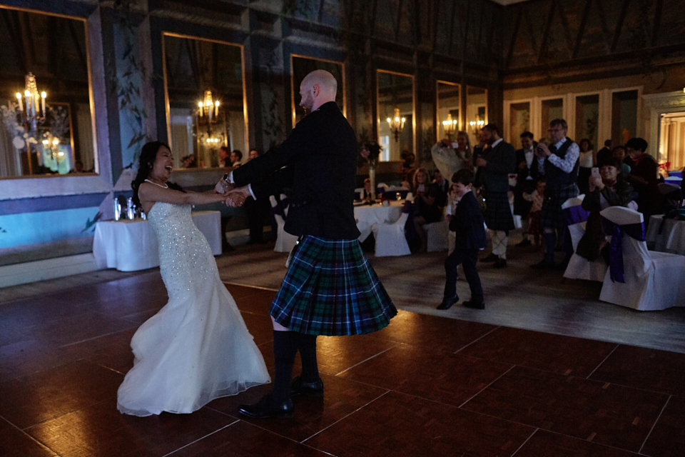 Documentary wedding photographer Edinburgh