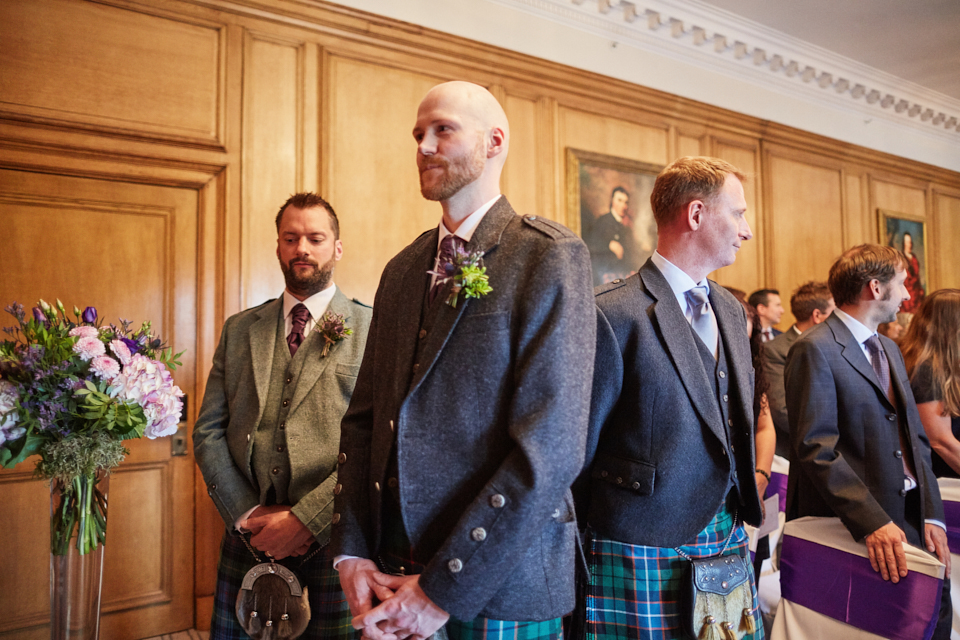 Reportage wedding photographer Edinburgh