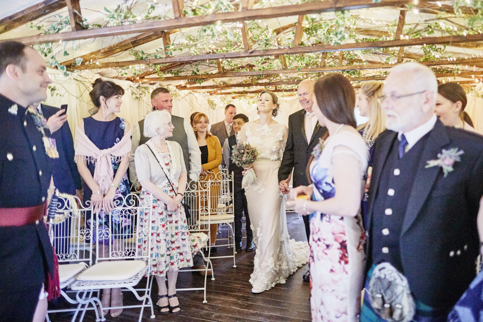Branxholm Park House wedding