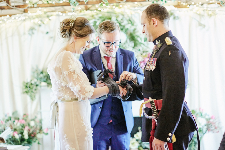 Branxholm Park House wedding ceremony