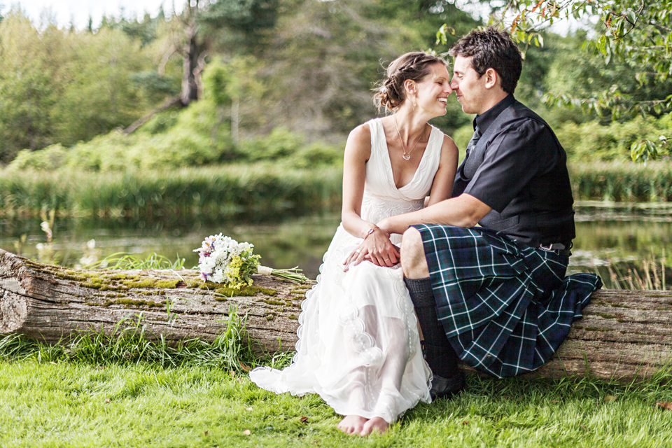 Barn wedding Scotland