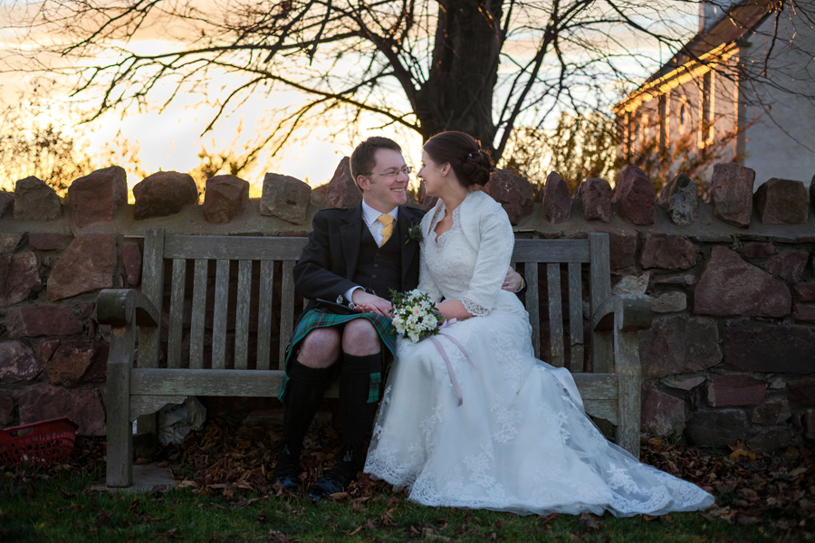 Wedding at Overhailes Farm, the heart of East Lothian