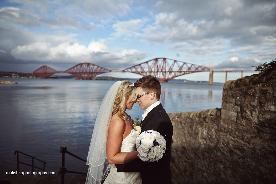 Forth Rail Bridge and a lovely couple