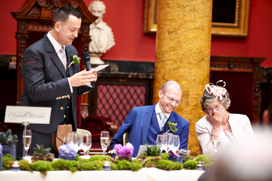 Gay wedding at Royal College of Physicians in Edinburgh