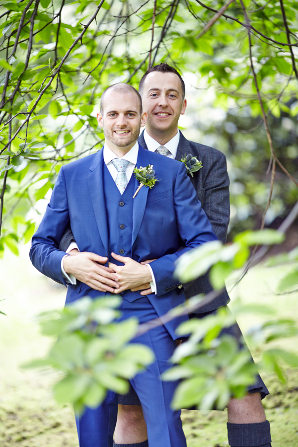 Lovely same-sex couple wedding photos in Edinburgh