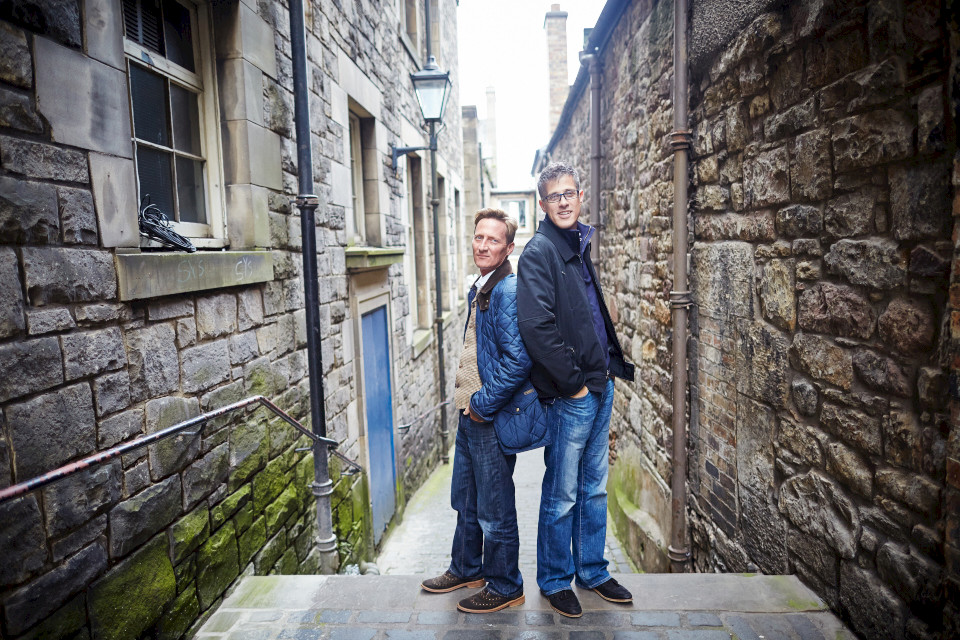 Gay couple photo session Edinburgh