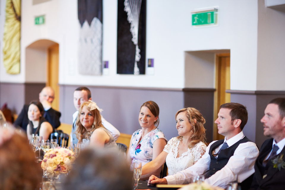 Wedding reception at Edinburgh Castle