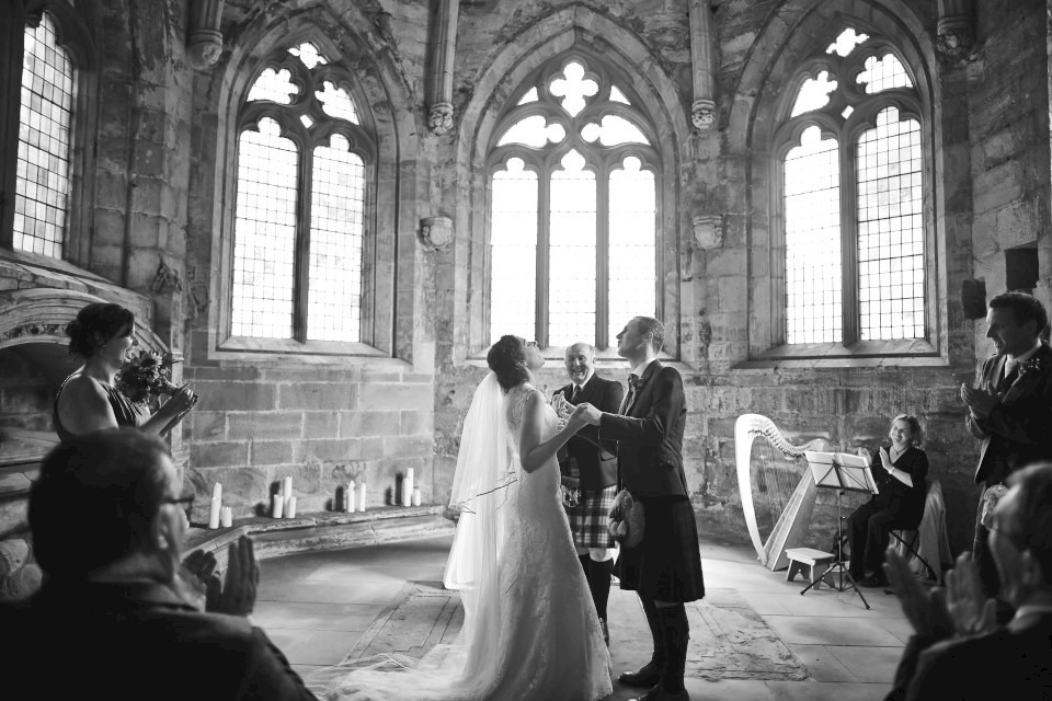 reportage wedding photographer Scotland