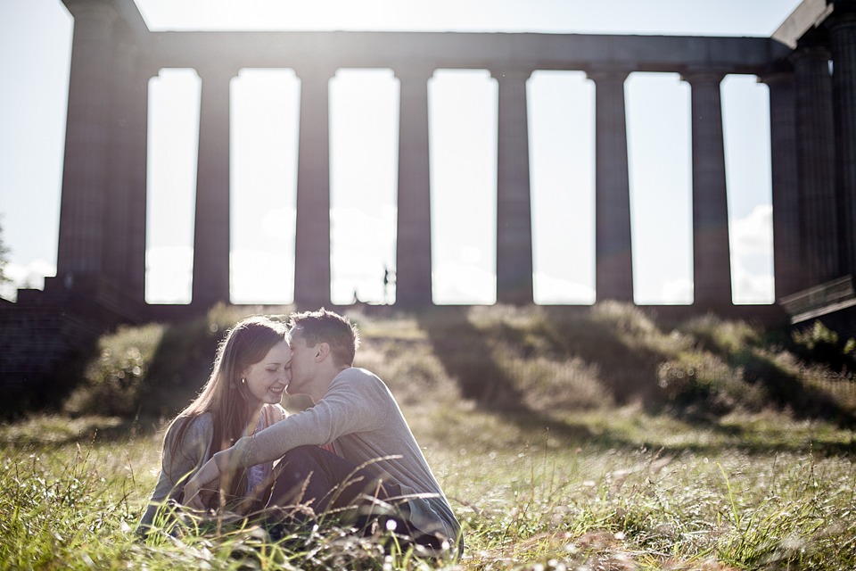 "calton hill Edinburgh romantic photos"