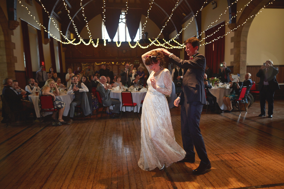 Crail Hall wedding reception Scotland