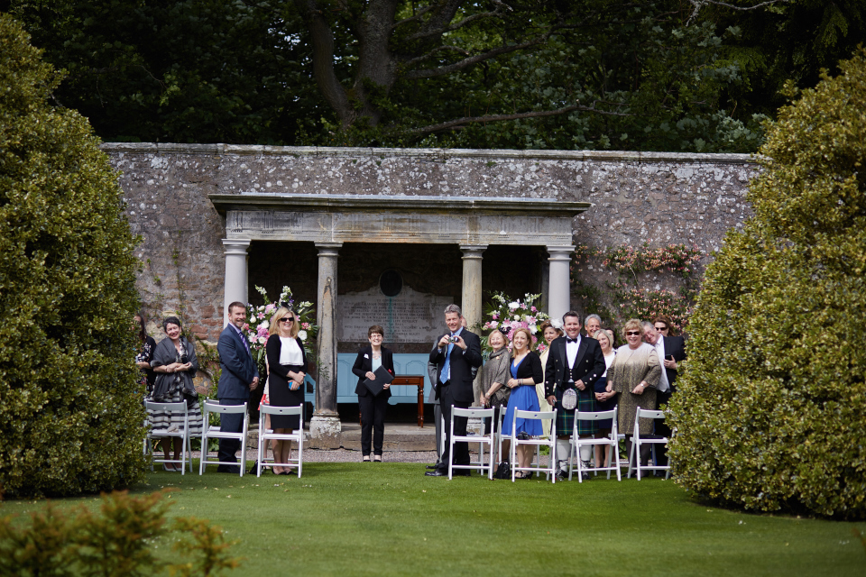 Kinross House wedding ceremony Scotland