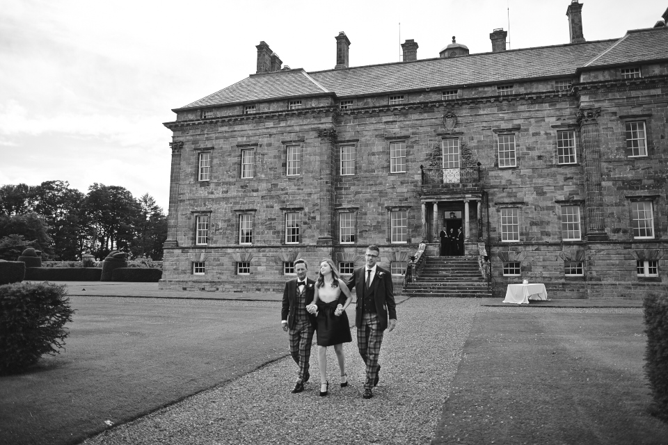 Kinross House wedding ceremony in Scotland