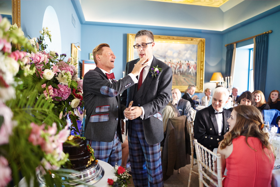 Kinross House wedding reception