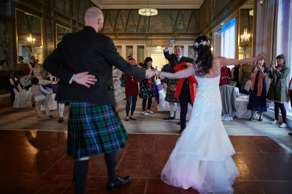 Documentary wedding photography Edinburgh