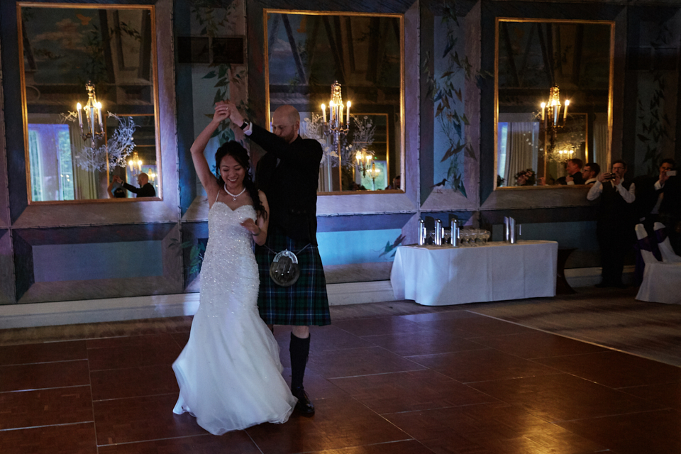 Waldorf Astoria Edinburgh wedding  reception